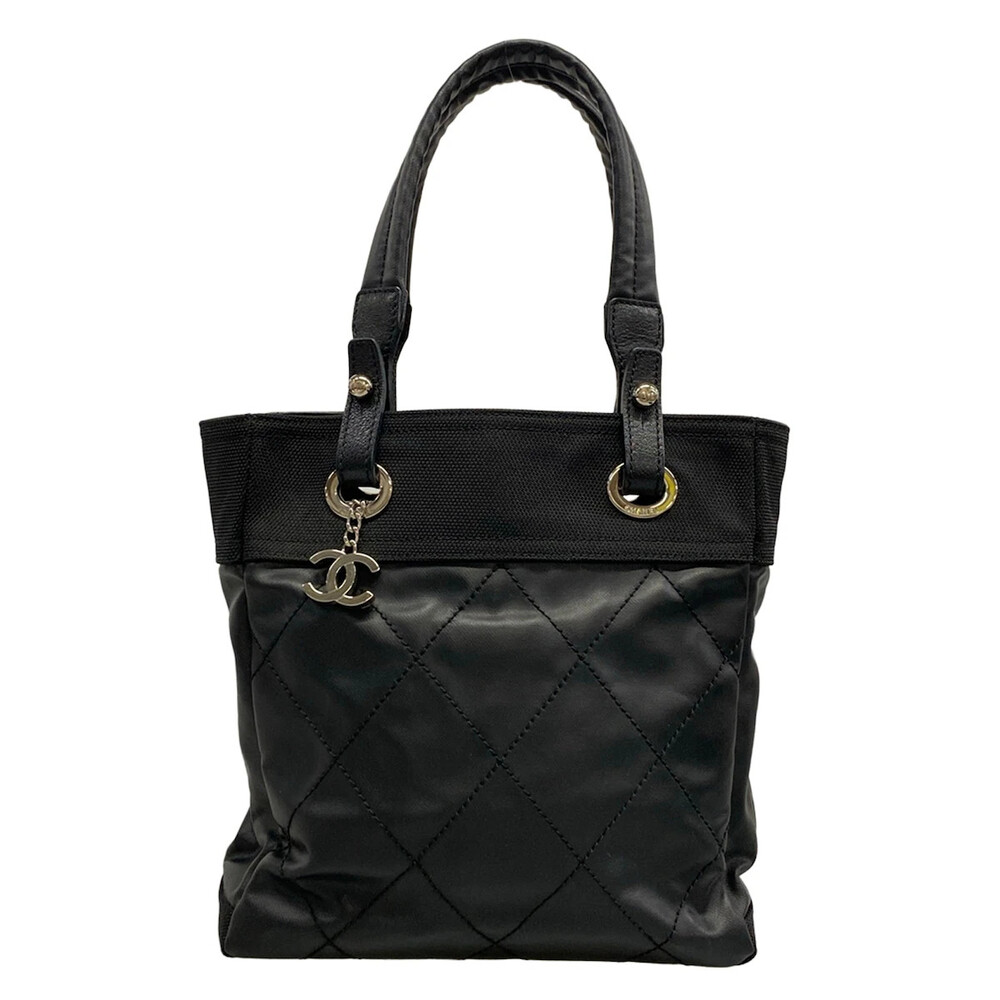 Chanel Paris Biarritz Tote Pm Black #304912C18B